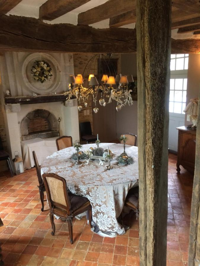 Bed and Breakfast La Mouliniere, Jolie Longere Du Xviie La Jaille-Yvon Exterior foto