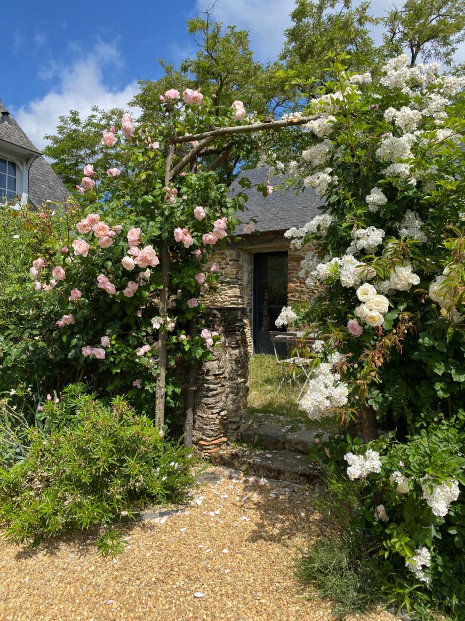Bed and Breakfast La Mouliniere, Jolie Longere Du Xviie La Jaille-Yvon Exterior foto